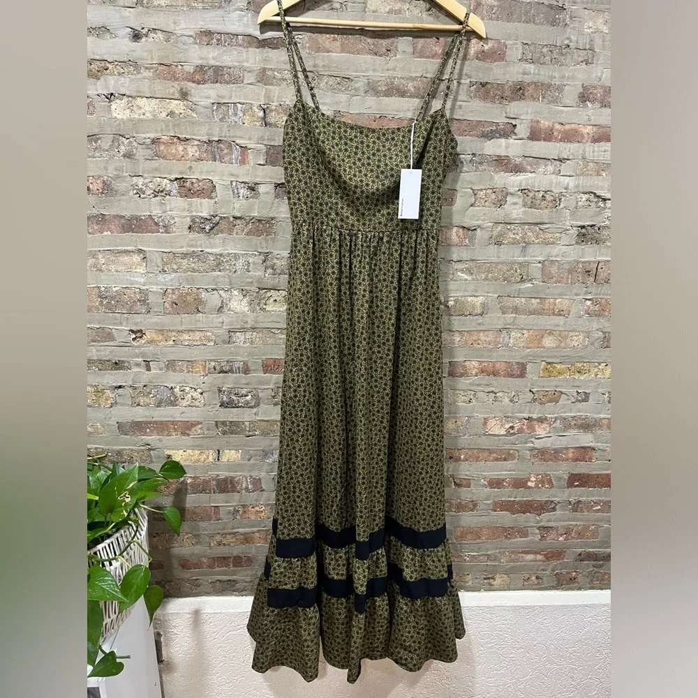 Reformation Baina dress in dandy - Picture 6 of 9
